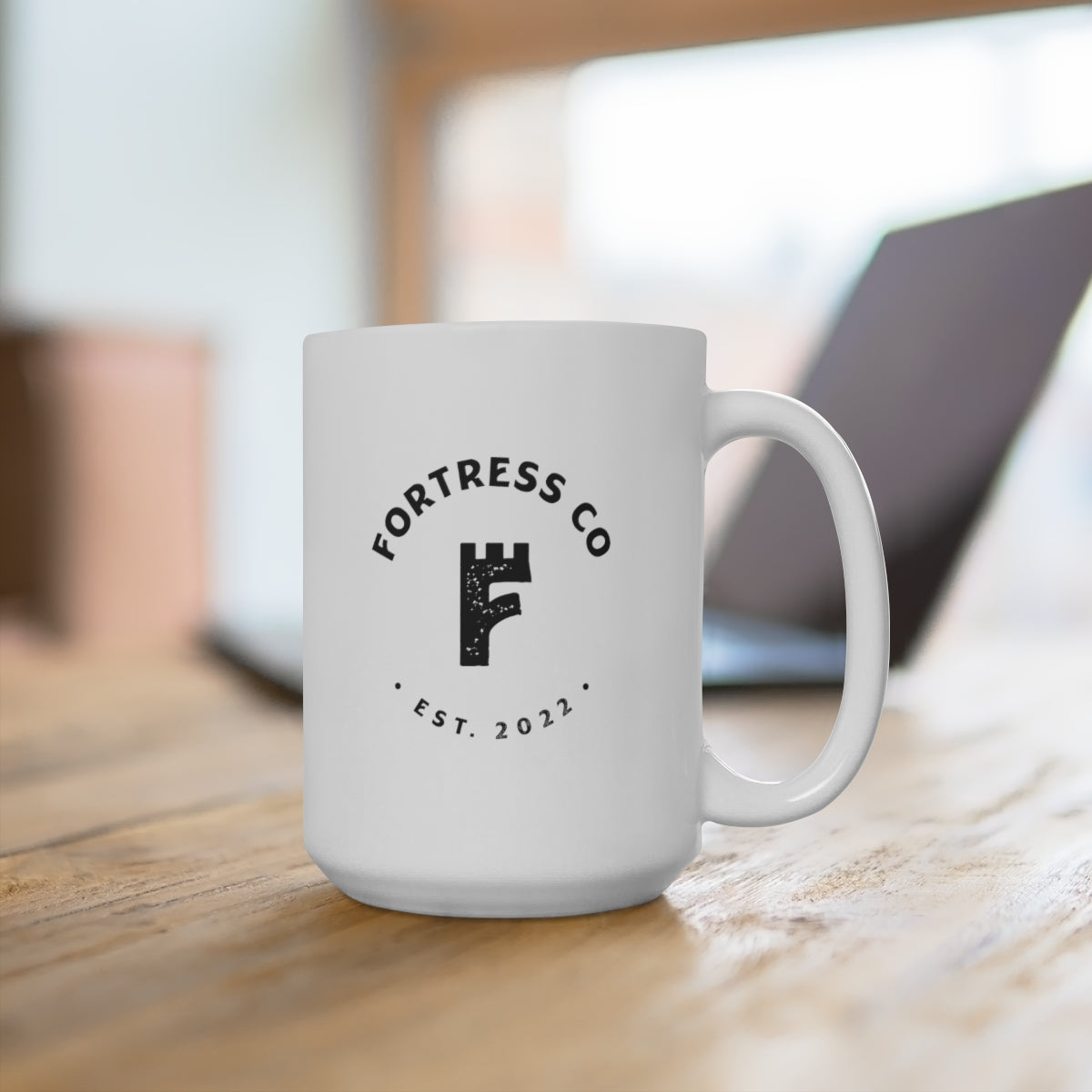 Fortress Logo - Ceramic Mug 15oz