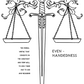Justice - Unisex Long Sleeve Tee